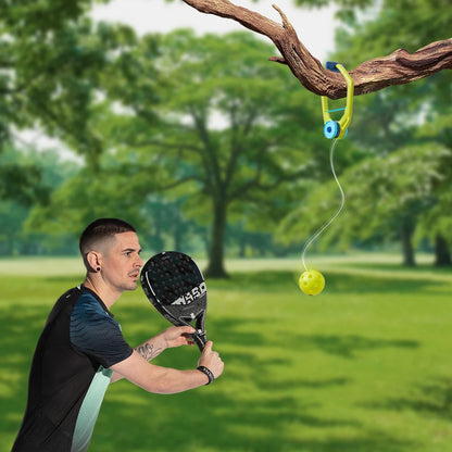 1/2Pc Pickleball Trainer Hanging Pickleball Rebounder Adjustable Pickleball Game Pickleball Practice Equipment for Solo Training