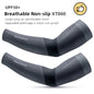 ROCKBROS Ice Fabric Running Camping Sleeves Breathable Sleeve Quick Dry Arm Protect UV400 Arm Cover Summer Sports Safety Gear