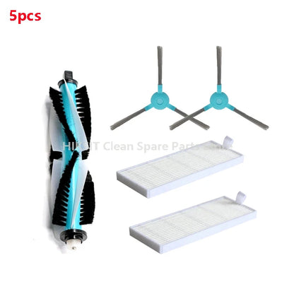 Roller Brush Hepa Filter For Cecotec Conga 1390 1290 1590 Robot Vacuum Cleaner Spare Parts Side Brush Mop Cloth Rags Replacement