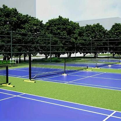 Portable 22ft/6.7m Pickleball Net System Adjustable Height in Carrying Bag Durable Polyester for Indoor Outdoor Training