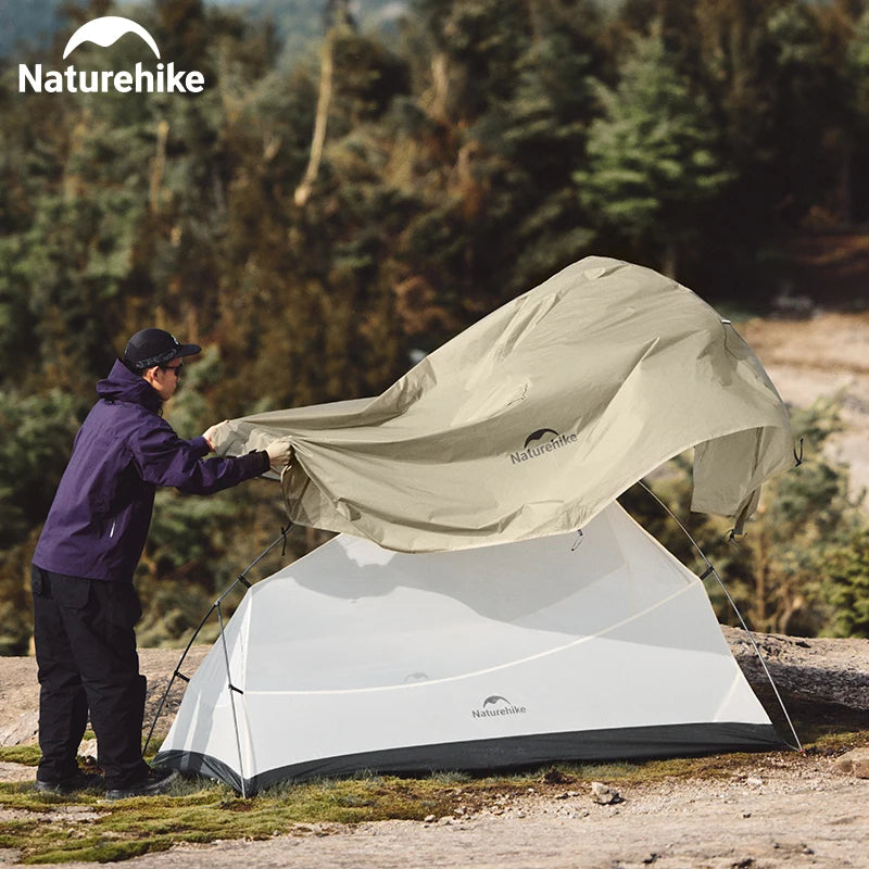 Naturehike Cloud Up Pro Tent 1 2 Person 20D Ultralight Portable Waterproof Camping Tent Outdoor Hiking Travel Backpacking Tent