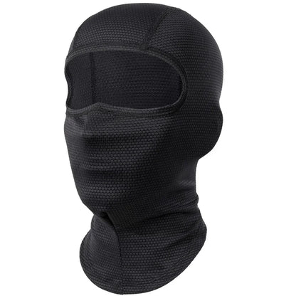Cycling Full Face Balaclava Cooling Face Mask Breathable Ice Silk Wicking Absorbent Headgear for Bicycle Helmet Riding Gear Men
