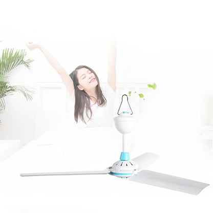 12V Mute Ceiling Canopy Fan Camping Tent Hanging Fans for Outdoor BBQ