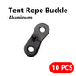 4mm Bold Sturdy Tent Rope High Reflective Luminous Windproof Tent Rope with Double Eye Buckle for Outdoor Camping,Dry,Bundle,Fix