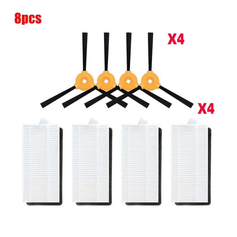 Accessories For Eufy 11C Cecotec Conga Excellence 990 Ecovacs Debot N79S Robot Vacuum  Cleaner Main Side Brush Hepa Filter Part