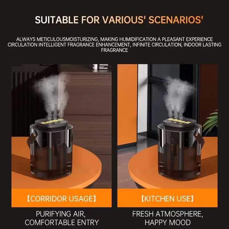 3L Air Humidifier Large Capacity 3 Spray Ports Household Atomizer USB Desktop Office umidificador Cool Mist Maker Aroma Diffuser