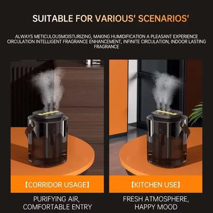 3L Air Humidifier Large Capacity 3 Spray Ports Household Atomizer USB Desktop Office umidificador Cool Mist Maker Aroma Diffuser