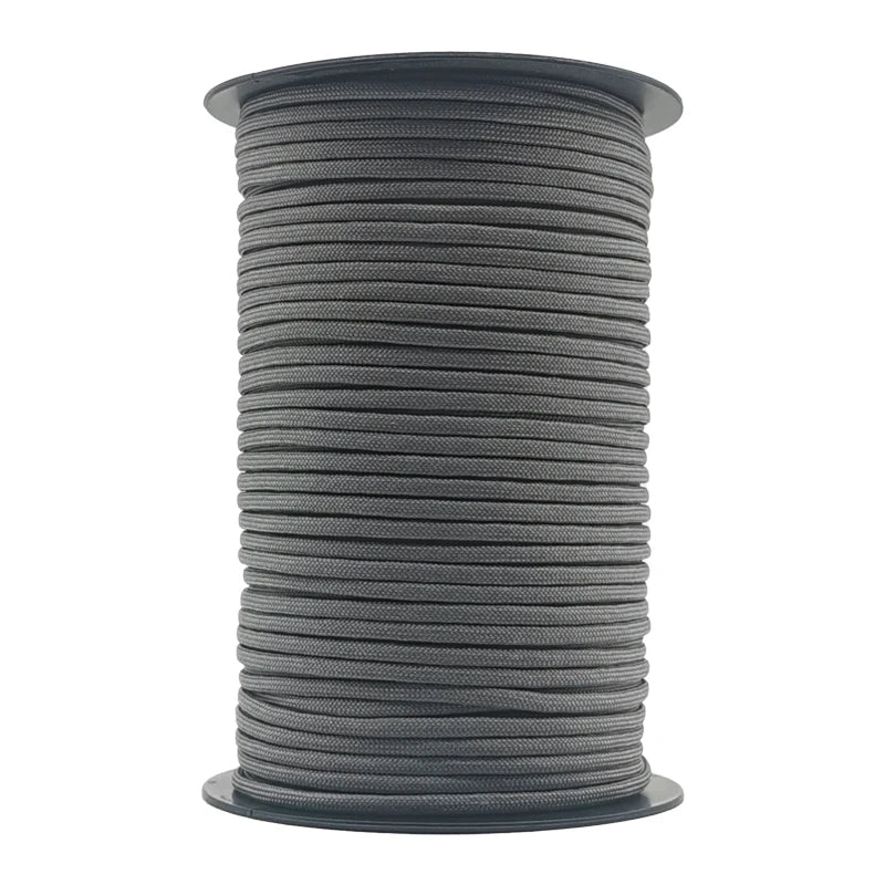 Army Green Black Paracord 550 Climbing Lanyard Tent Rope 4mm 7 Stand Lanyard Paracord Survival For Hiking Camping