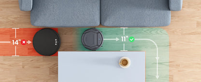 Lefant M210 Pro Robot Vacuum Cleaner, 2200Pa Powerful Suction, 120 Mins Runtime, Automatic Self-Charging, Wi-Fi/App/Alexa Contro