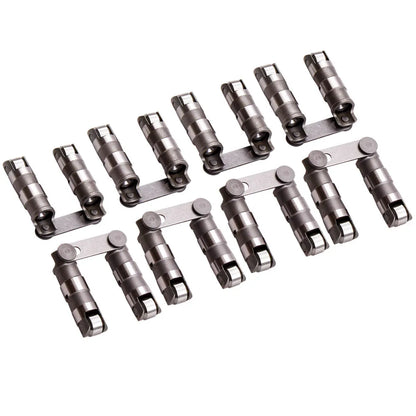 Roller Lifters and Link Bar Small Block for Chevy SBC 265 350 400 V8 Hydraulic