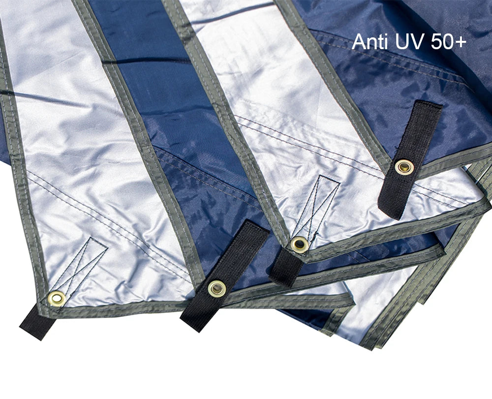 Waterproof Oilcloth Tent Sunshade Super Light Garden Canopy Sunshade Outdoor Camping Sunshade Tarpaulin Tourist Beach Sunshade