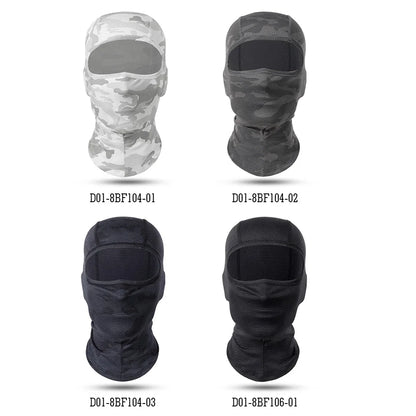 Cycling Full Face Balaclava Cooling Face Mask Breathable Ice Silk Wicking Absorbent Headgear for Bicycle Helmet Riding Gear Men