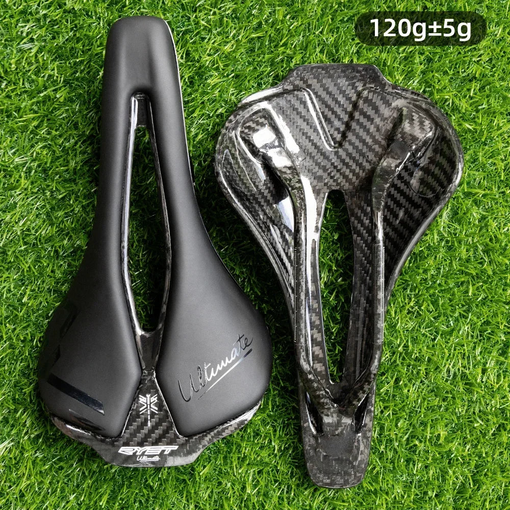 RYET Bike Saddle Ultralight Racing Full Carbon Seating Saddles 115g 7x9mm Road MTB Bicycle Seat Cushion Cycling Accessories
