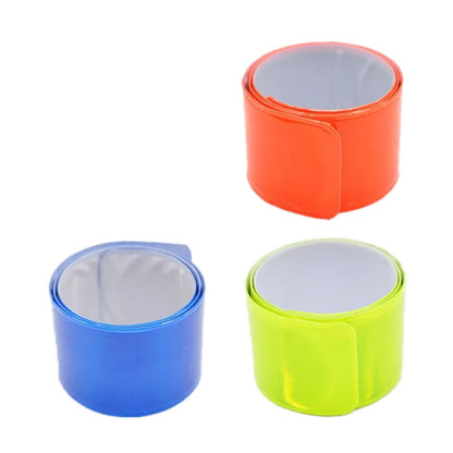 1pc 40cm Reflective Strap for Sports Running Cycling Reflective Strips Warning Tape for Biking Safety Pants Reflector Material