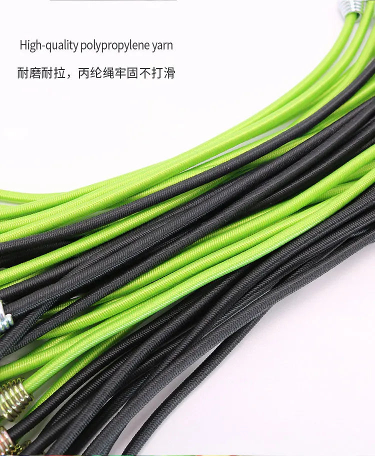 Elastic Bungee Cord Heavy Duty Luggage Straps Rope Hooks 25-30cm Stretch Tie Tent Outdoor Accessories