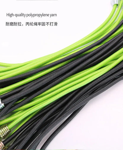 Elastic Bungee Cord Heavy Duty Luggage Straps Rope Hooks 25-30cm Stretch Tie Tent Outdoor Accessories
