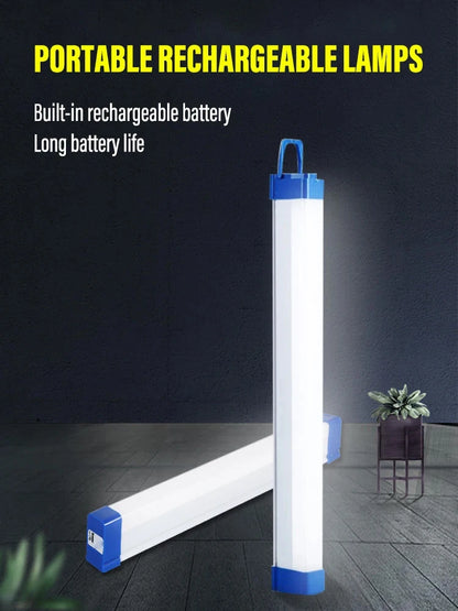 32CM LED Rechargeable Tube Camping Light Magnetic Suspension Portable Light Bulb for Emergency,Night Market,Outdoor Lighting