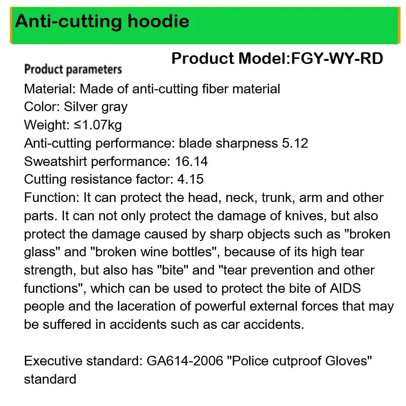 Multifunctional Safety Accessories, Stab-resistant Clothing HJumping, Outdoor Tool, Camping Survival, Emergency Equipment