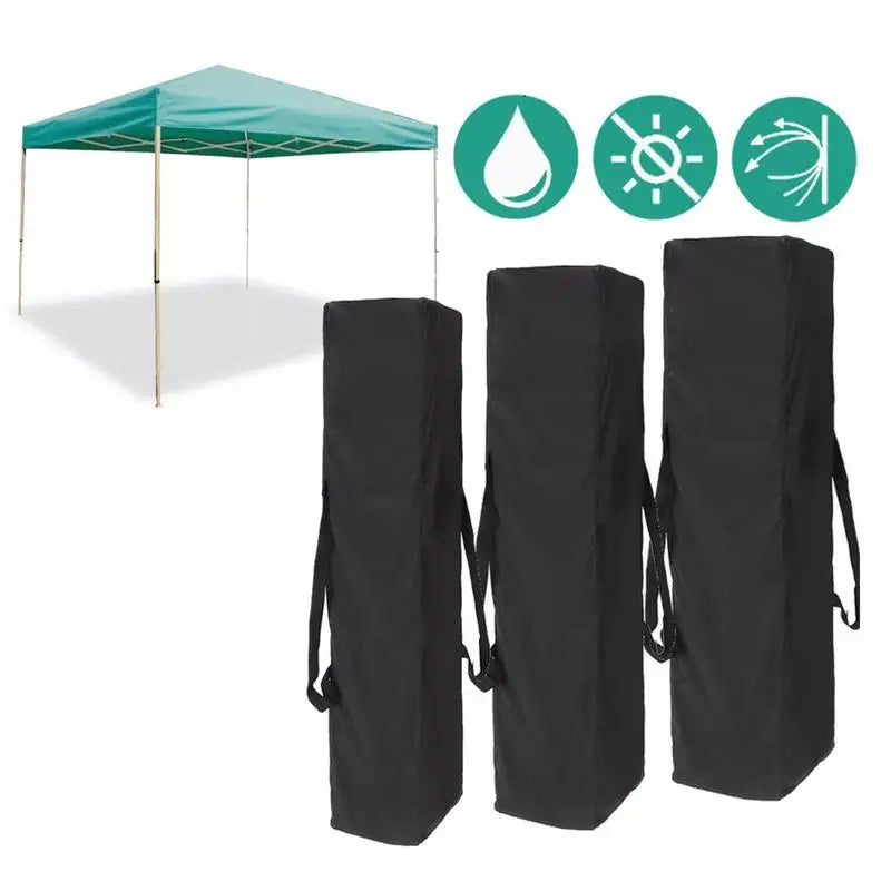 1pcs Outdoor Tent Pole Storage Bag Tools Sundry Bag Sun Shelter Pole Fishing Rod Carry Handbag Camping Accessories