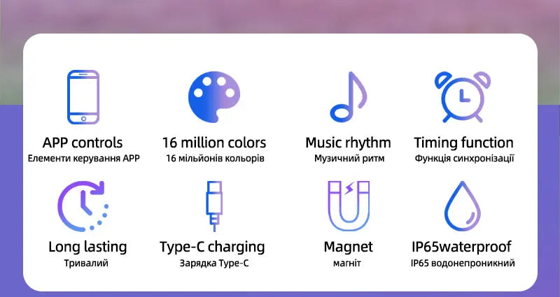 MOSLIGHTING USB Fast Rechargeable Camping Lantern Mobile Phone APP Smart Hanging Tent Lamp Portable Flashlights Night Lights LED