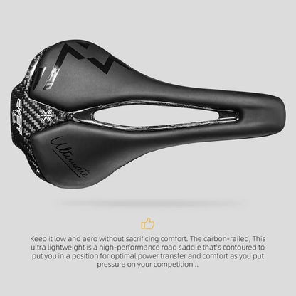 RYET Bike Saddle Ultralight Racing Full Carbon Seating Saddles 115g 7x9mm Road MTB Bicycle Seat Cushion Cycling Accessories