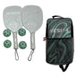 Pickleball Paddles with 2 Rackets 4 Balls and Storage Bag Lightweight Professional Pickleball Racquets Pickleball Racket