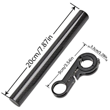 10/20/30CM Aluminum Alloy Bicycle Handlebar Extender Mount MTB Bike Cycling Headlight Bracket Lamp Flashlight Holder Accessories