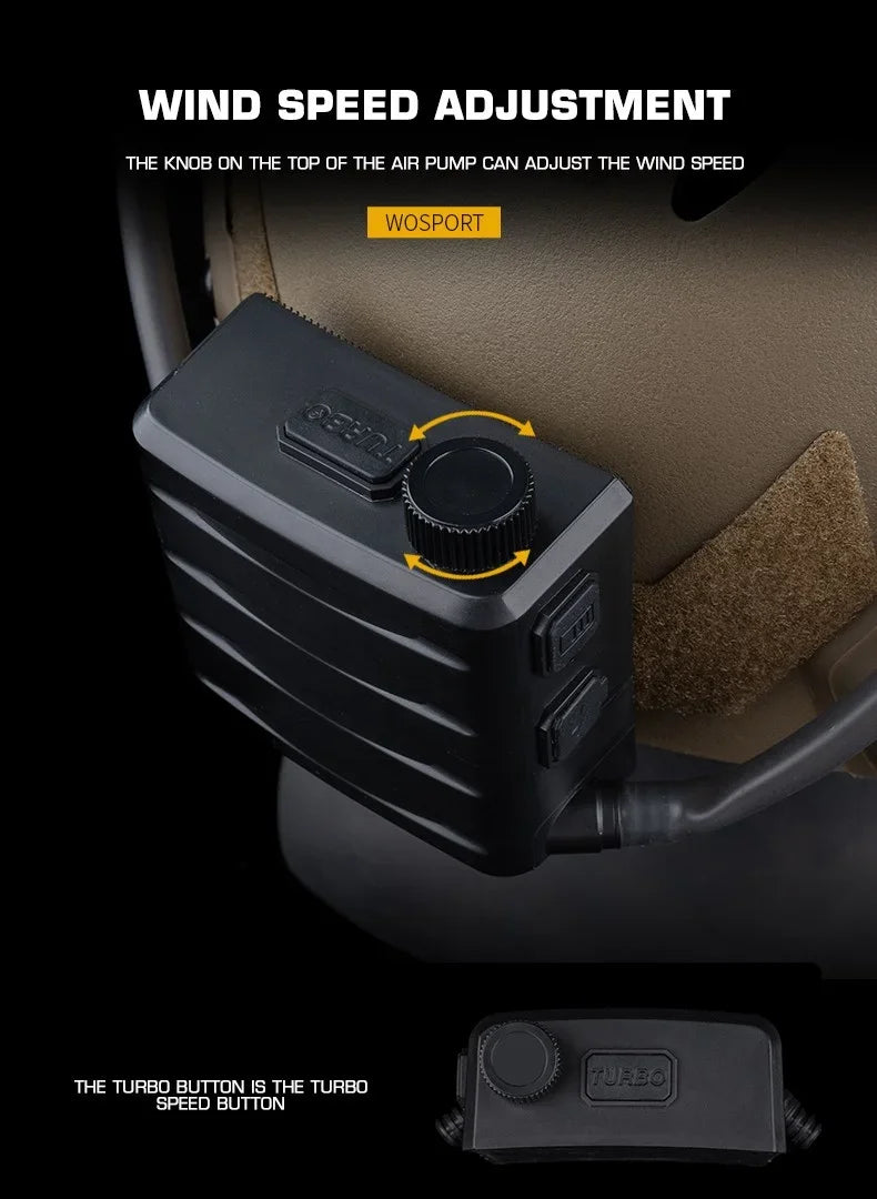 Tactical Goggles Defogging Fan Outdoor Hunting Shooting Airsoft Goggle Anti-fog Kit Hiking Ski Motorcycle Safety Protection Gear