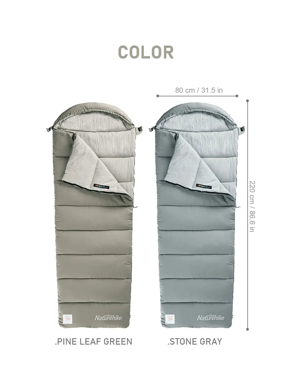 Naturehike 2024 New Sleeping Bag Lightweight Sleeping Bag Double Camping Sleeping Bag Machine Washable Winter Sleeping Bag
