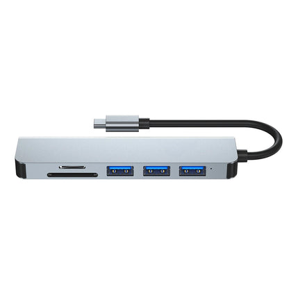 Type C+ USB HUB USB3.0 Dongle USB2.0 Disk Extend Adapter Cable Splitter Phone Charger Dock Micro SD TF Memory Card Reader Writer