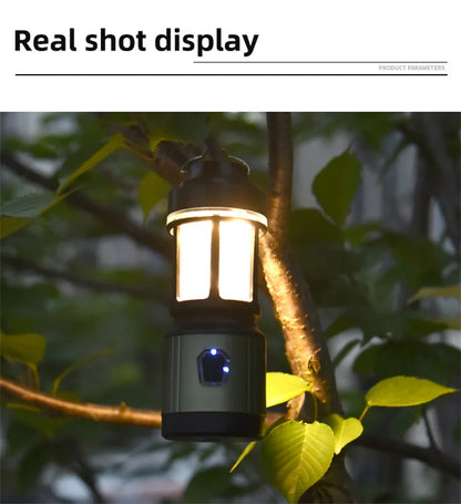 WEST BIKING Camping Tent Hanging Light Portable Camping Lanterns USB Rechargeable Led Light Camp Lamp for Outdoor Emergency