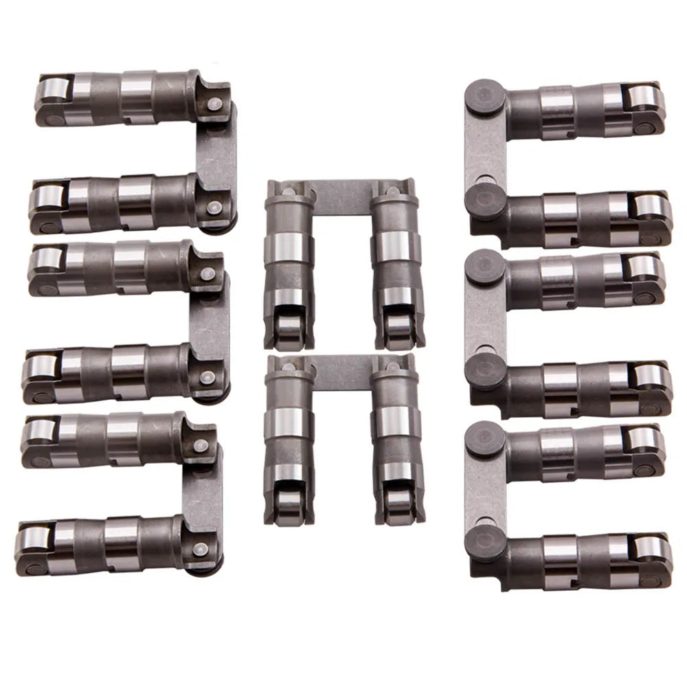 Roller Lifters and Link Bar Small Block for Chevy SBC 265 350 400 V8 Hydraulic