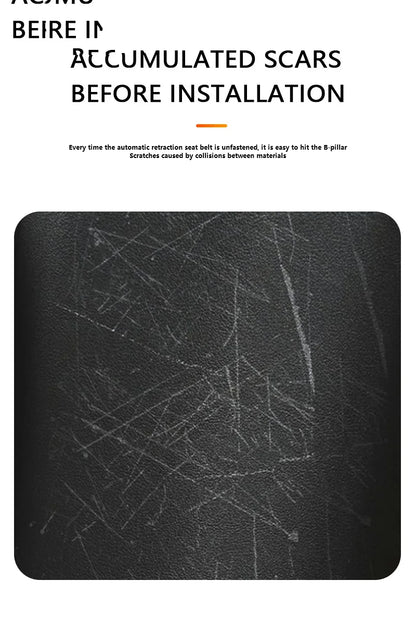 1/2pcs Car Safety Belt Plug Leather Protector Covers For Jeep Renegade Wrangler JL Gladiator Grand Cherokee Compass Accessories