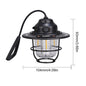 Mini LED Camping Lanterns Type-C Rechargeable Portable Hanging Tent Light 1200mAh for Hiking Fishing Emergency Light Lanterns