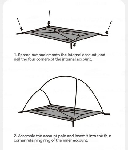 Naturehike Cloud Up Pro Tent 1 2 Person 20D Ultralight Portable Waterproof Camping Tent Outdoor Hiking Travel Backpacking Tent