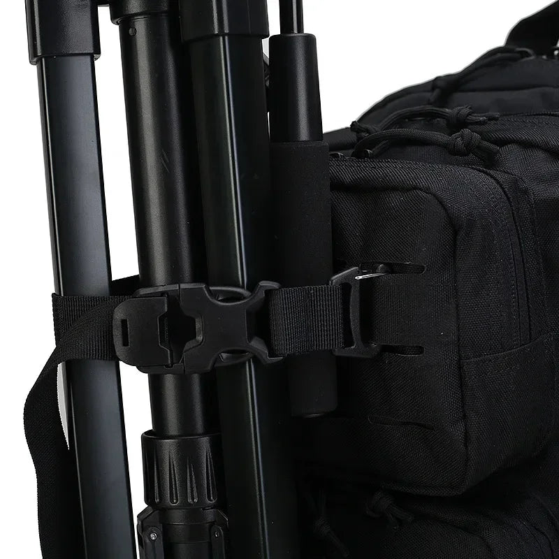 1/2PCS Outdoor Gear Binding Ties Backpack Hang On Luggage Tent Camping Strap Wear-resistant Durable Snap-on Outdoor Gadgets