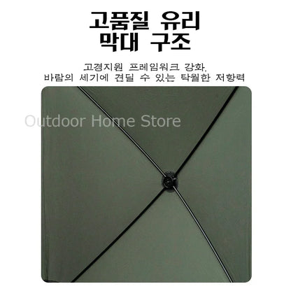 Camping Windscreen Tent Folding Windproof Shield Camping Sunshade Folding Outdoor Wall Large Camp Tent Windshield Equipment