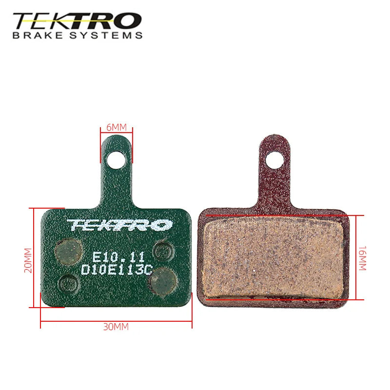 TEKTRO P20.11 E10.11 Brake Pads MTB Bike Hydraulic Disc Brake Pad for Shimano M335 395 Metal Ceramic Bicycle Pads Cycling Parts