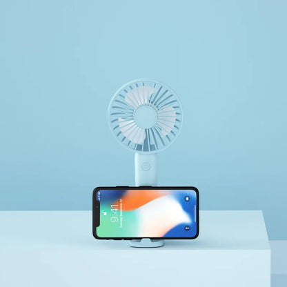 Handheld Mini Air Conditioner USB Rechargeable Portable Humidifier Mist Cooler Cooling Spray Humidifier Fan for Home/Office/Dorm