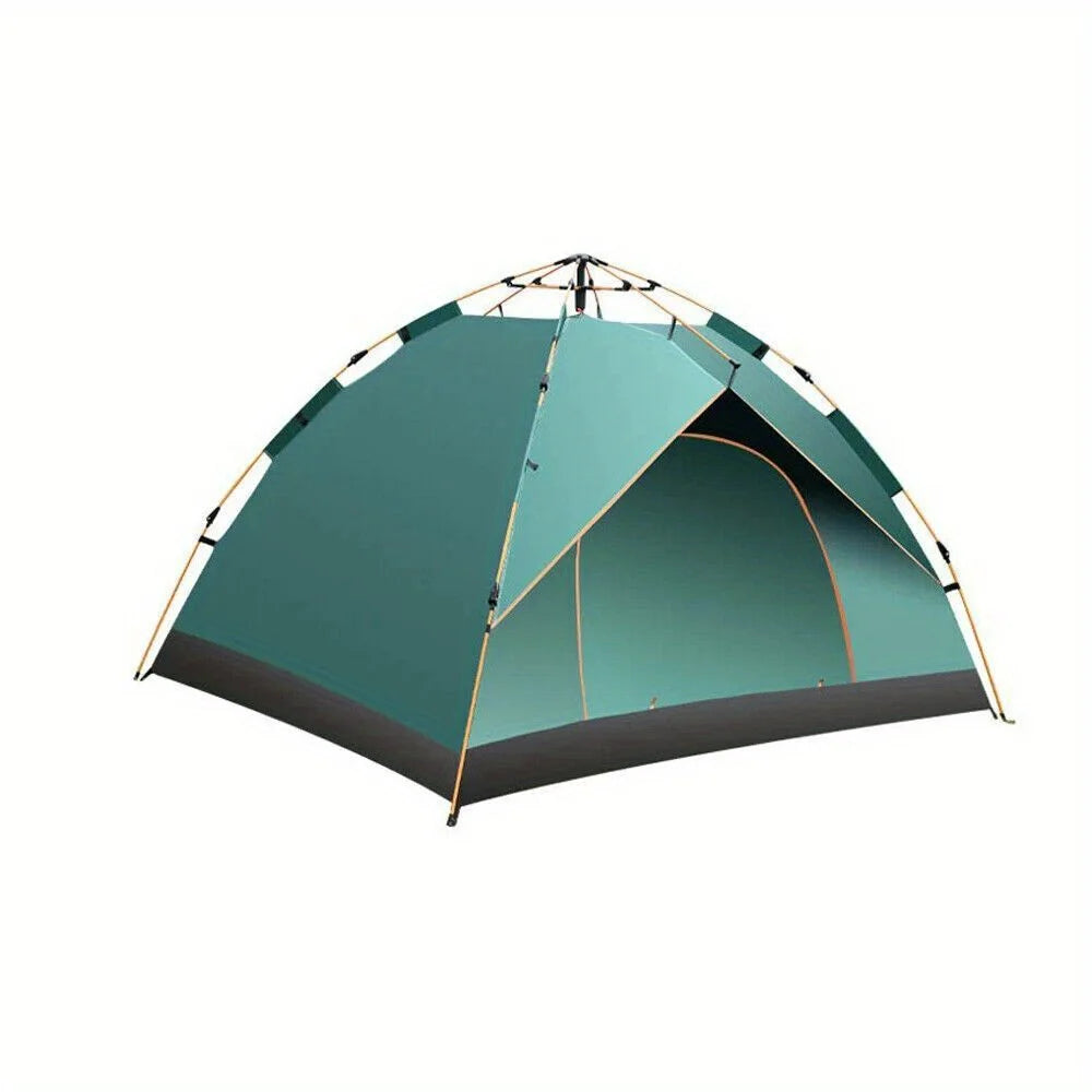 Portable Camping Tent 3-4 Person Automatic Instant Pop Up Hiking Canopy 4 Season