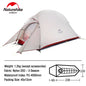 Naturehike Tent Cloud Up Series Ultralight Outdoor Camping Tent Waterproof Backpacking Cycling Tent Camping Tent With Floor Mat