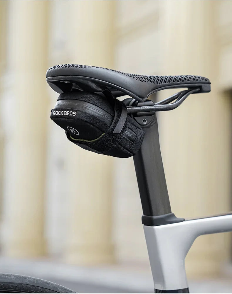 ROCKBROS Cycling Bag 0.35L Mini Portable Bike Tail Bag MTB Mountain Road Bike Tool kit Repair Bag Bicycle Bag Accessories