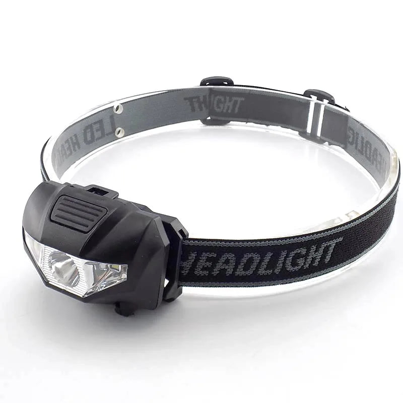 3W Powerful Mini Headlamp white Light LED Headlight 3-Mode Powered AAA Battery Head Torch Waterproof Camping Fishig Lantern