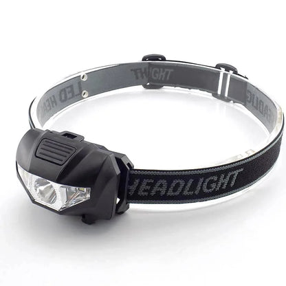 3W Powerful Mini Headlamp white Light LED Headlight 3-Mode Powered AAA Battery Head Torch Waterproof Camping Fishig Lantern