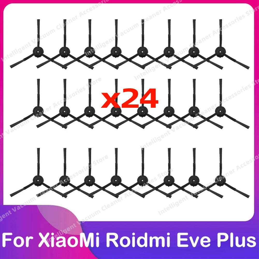Compatible for Xiaomi Roidmi Eve Plus Robot Vacuum Cleaner Spare Main Side Brush HEPA Filter Dust Bag Mop Cloth Parts