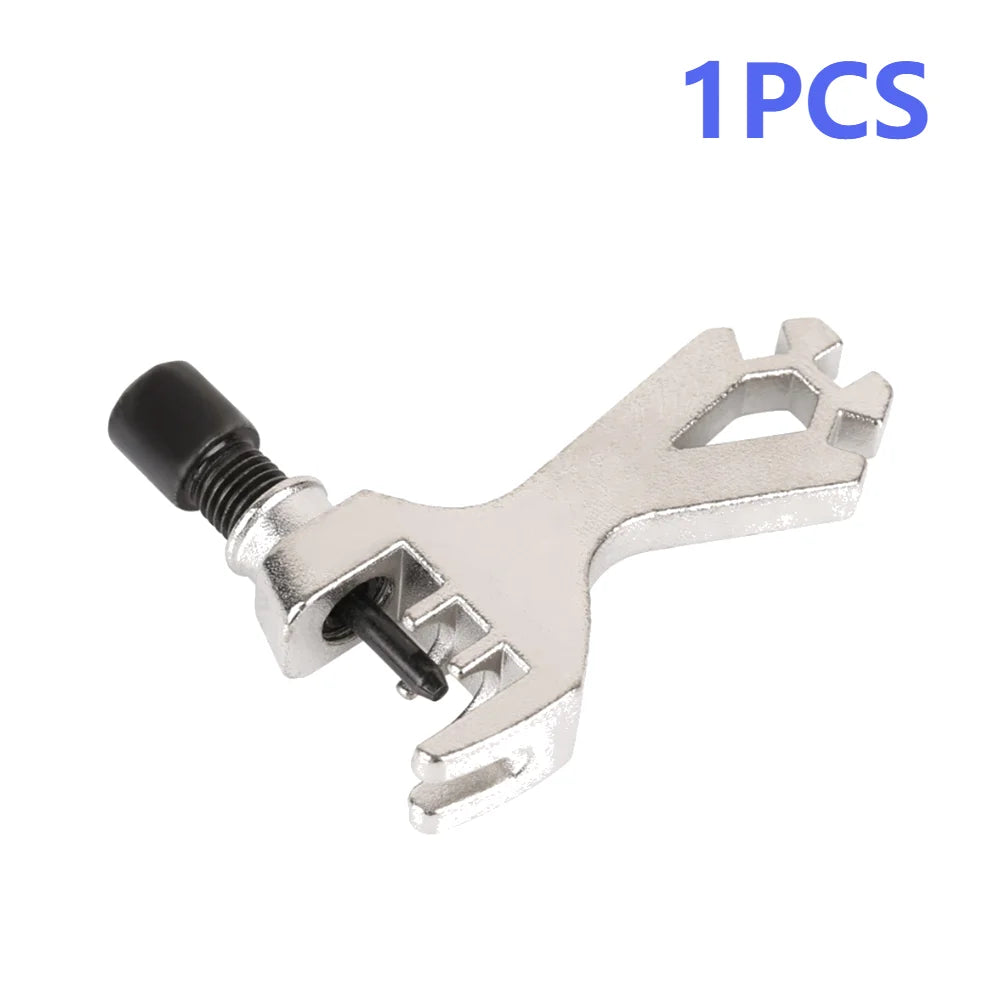 Bicycle Chains Removal Tool Bike Link Breaker MTB Chain Saw Splitter 8/9/10Speed Stainless Steel Solid Cycling Repair Tools