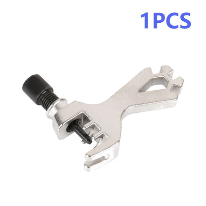 Bicycle Chains Removal Tool Bike Link Breaker MTB Chain Saw Splitter 8/9/10Speed Stainless Steel Solid Cycling Repair Tools