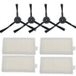 Side Brush  HEPA Filter Kit for CHUWI Ilife V5s V5 X5 Ilife V3s V3s Pro V3l V5s Pro V50 Robot Vacuum Cleaner Panda X500