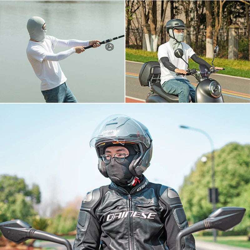 ROCKBROS Keep Warm Balaclava Winter Women Men's Motorcycle Bike Helmet Inner Cap Cycling Skiing Face Mask Thermal Windproof Hat