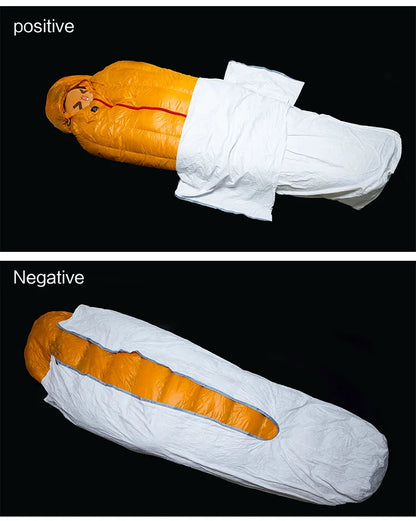 3F UL GEAR Upgrade TYVEK Sleeping Bag Cover Ventilate Moisture-proof Warming Every Dirty Inner Liner Bivy Bag